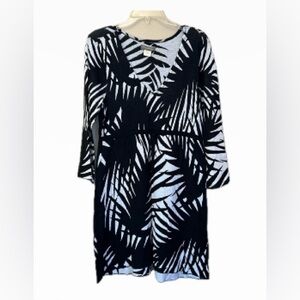 Tommy Bahama Black & White Dress Size L